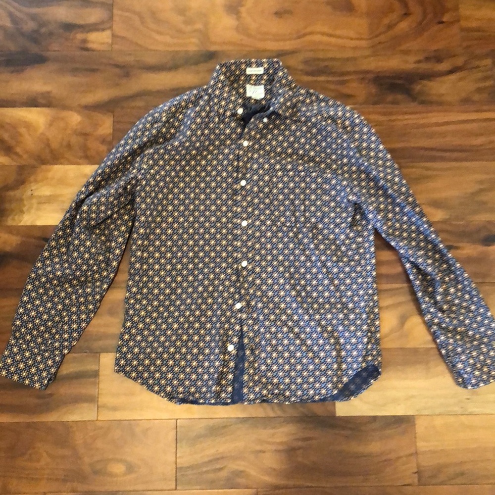 J Crew Button Down (floral print)